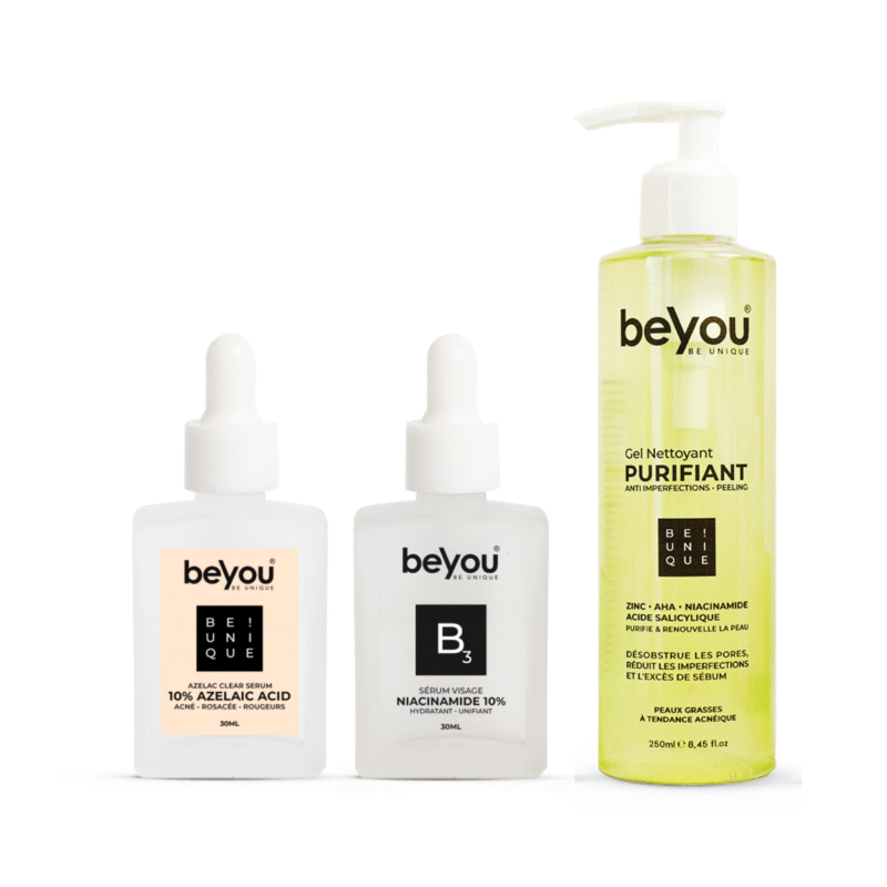 TRIO PEAU NETTE & UNIFORME – POUR UNE PEAU PURIFIÉE, UNIFORME ET ÉCLATANTE