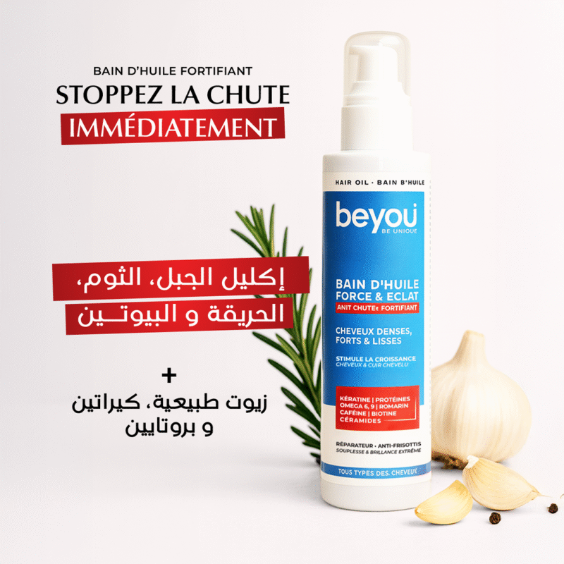 BAIN D'HUILE + BROSSE DE MASSAGE : ANTI CHUTE • FORTIFIANT • RÉPARATEUR - 150 ml – Image 6