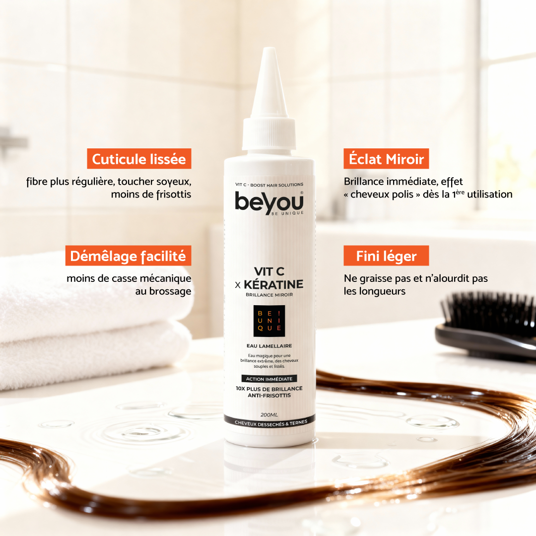 EAU LAMELLAIRE EXPRESS VIT C X KÉRATINE - 200ml – Image 2